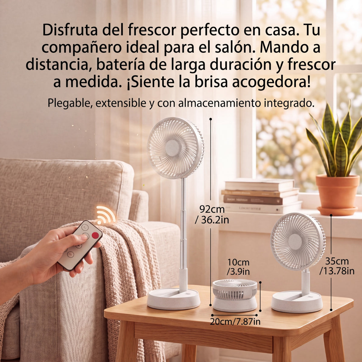 Ventilow -Ventilador Plegable Portátil