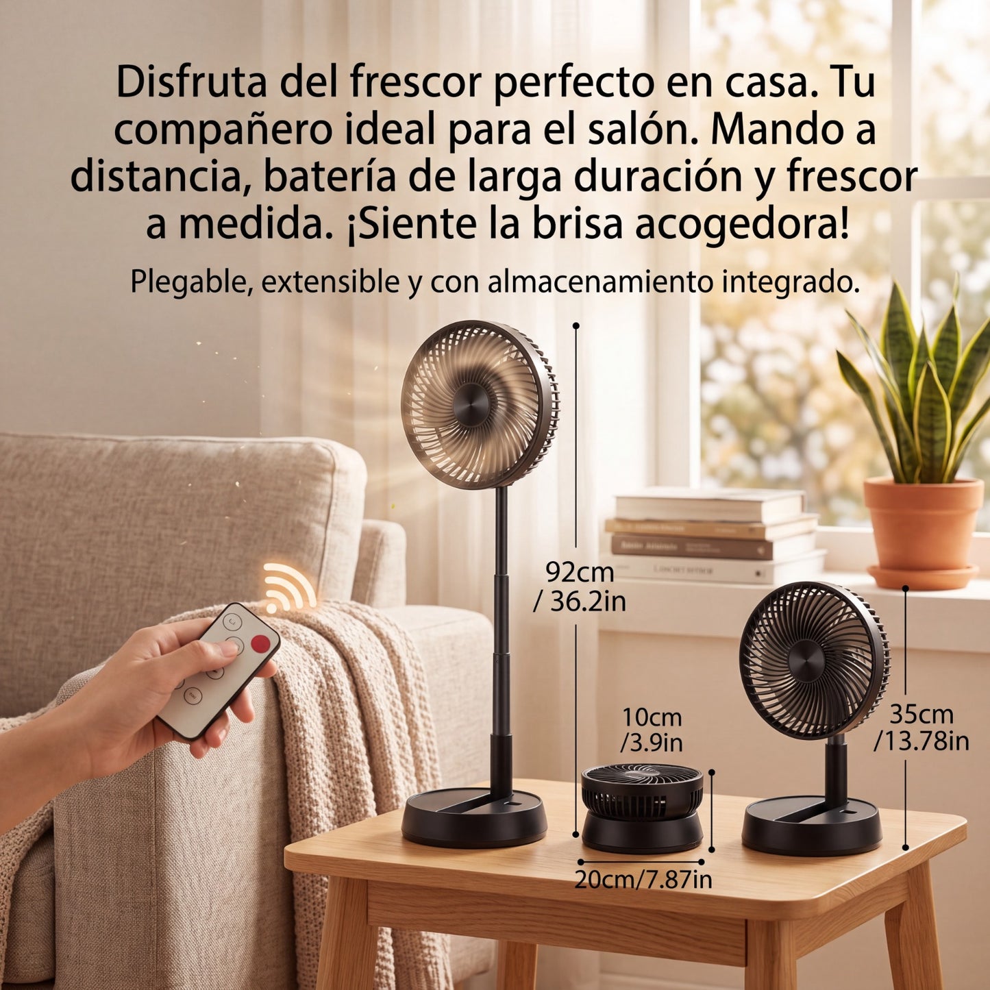 Ventilow -Ventilador Plegable Portátil